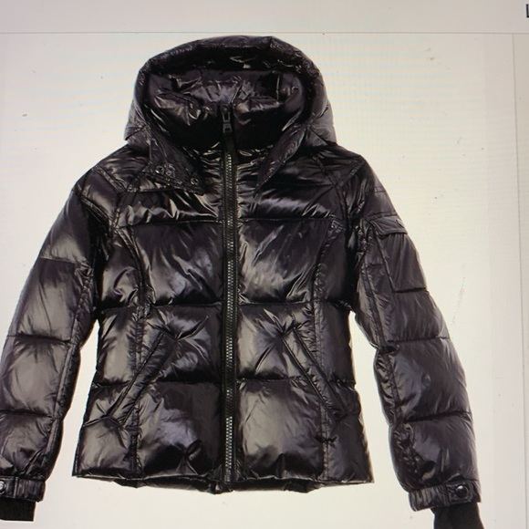 S13 New York Black Puffer Jacket 6 - Picture 1 of 10